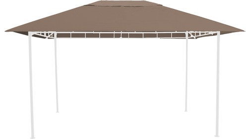 Ersatzdach 3x4m taupe - 3x4m,