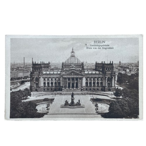 Ansichtskarte reichstag mit - ansichtskarte, ak