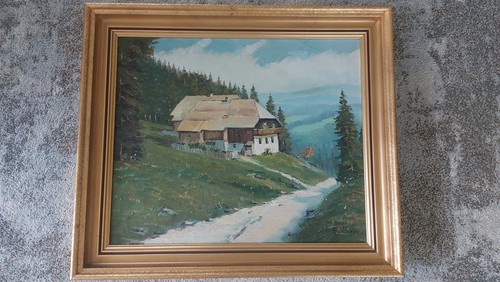 öl gemälde motiv schwarzwald - motiv,