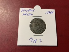 Hessen-Kassel 1/12 Taler 1768 (38)