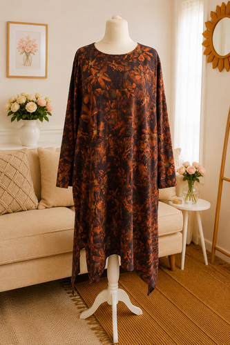 Damen zipfel kleid - ❣️damen,