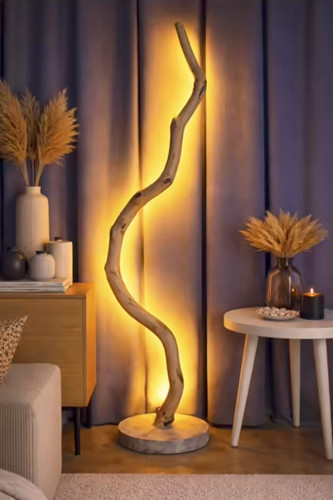 Handgefertigte ecklampe aus - handgefertigte,