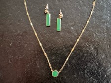 Fossil Kette + Ohrringe IP Gold Edelstahl, Damen