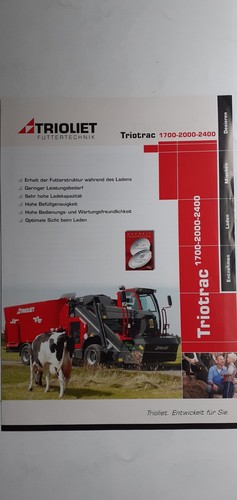 Trioliet triotrac 1700 2000 - 1700, /