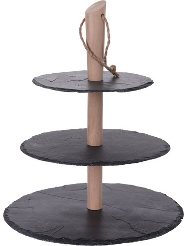 Schiefer etagere 3 - 36, cm