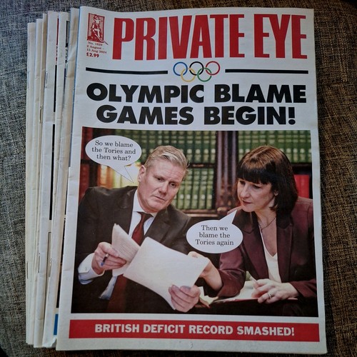Issues private eye - 10,