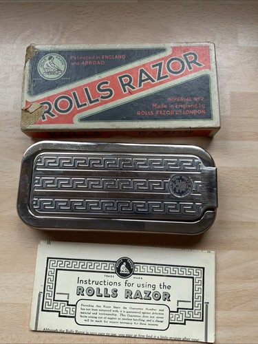 Vintage rolls razor - made, in