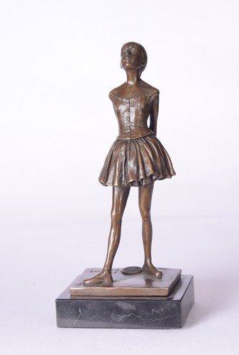 Bronze figur kleine tänzerin - figur,