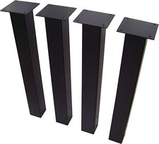 4x Tischbeine Metall