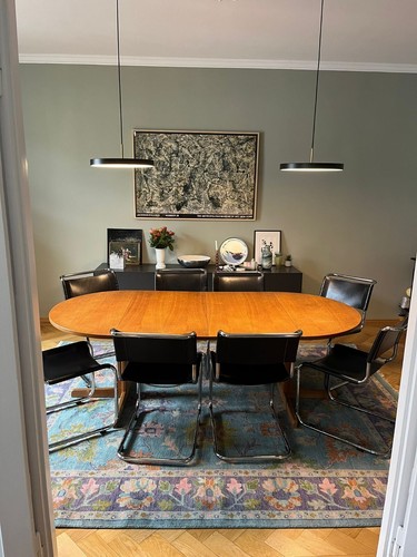 Thonet tisch mit stühlen - thonet,