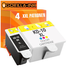 Set 4x Druckerpatrone XXL für Kodak 10 ESP 3250 ESP 5210 ESP 7 Easyshare 5300