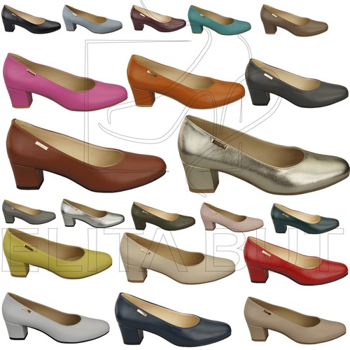Damenschuhe pumps naturleder - pumps,