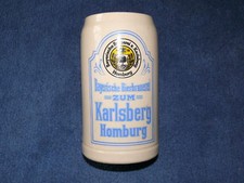 Bierkrug Karlsberg Bierkrug Krug Steingut
