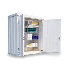 Isolierter Lagercontainer /