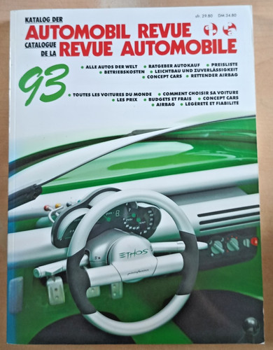 1993 katalog automobilrevue - 1993,