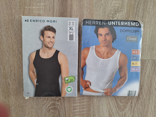 Unterhemd unterwäsche 2er - unterhemd,