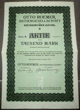 Otto Roemer AG, Neunkirchen
