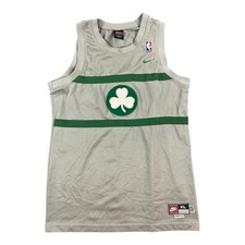 Boston Celtics XL NBA Trikot Kinder Nike Grau Vintage Korea Pierce 34
