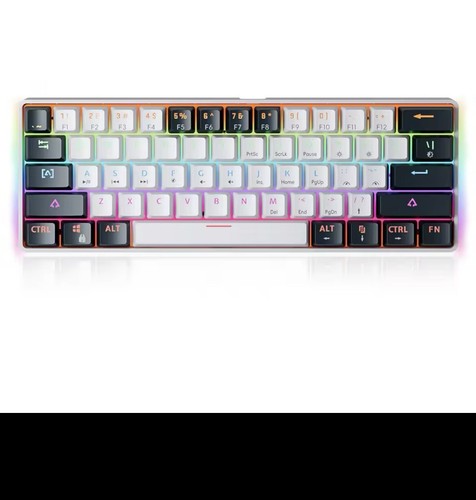 Gaming tastatur weiß schwarz - tastatur, weiß-schwarz