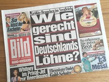 BILD Zeitung 15. Februar 2012