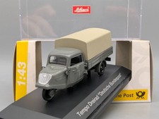 LKW Modell 1:43 Schuco Tempo Dreirad Deutsche Bundespost Grau mit OVP