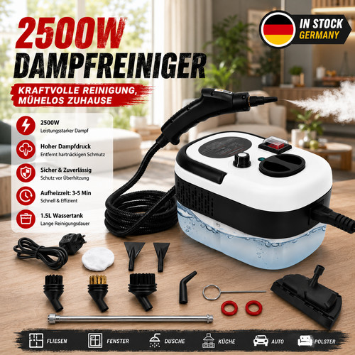 Hochdruck dampfreiniger 2500w - hochdruck,