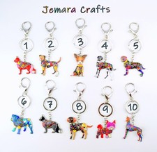 Schlüsselanhänger Hund Rasse bunt Geschenkidee Hund Hundefreund Kunstwerk Dog 