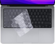 Klar Ultra Dünn TPU Tastaturschutz für MacBook Air 13 15 M2 M3 A3113 A3114 2024