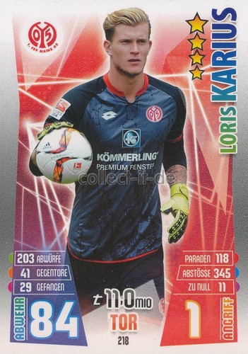 Match attax 218 - match, 15/16