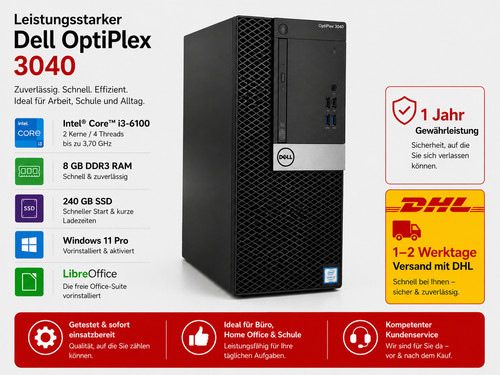 Dell optiplex 3040 micro - 3040, mt