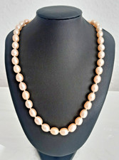 Echte Perlenkette aus Süßwasserzuchtperlen - 45 cm - Versandkostenfrei