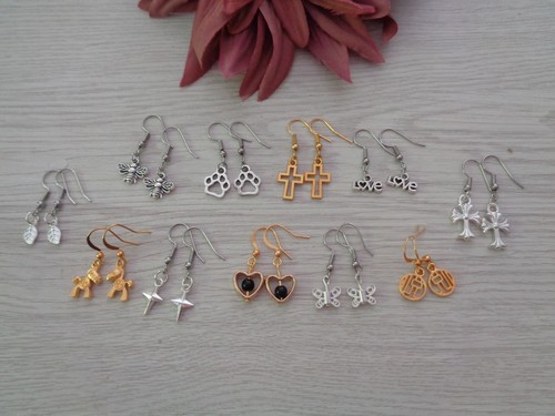 Ohrhaken verschiedene motive - ,