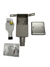 Geberit UP-Geruchsverschluss mit Anschluss Wandeinbaukasten Abdeckplatte d50-56