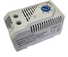 Mini Thermostat CSMT2 Schließer zum Einbau in Schaltschrank / Hutschiene 0-60°C