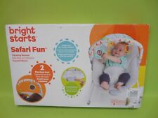 Bright Starts Safari Fun Vibes Babywippe Bouncer Wippe + Vibrationen Spielbogen