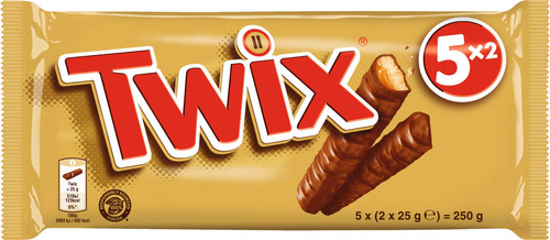 Twix multipack 5x50g - multipack,