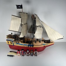 Playmobil 4290 Großes Piratenschiff Set mit Figuren & Zubehör Top Zustand