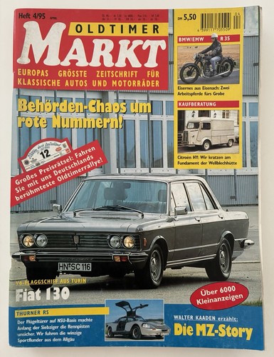 Oldtimer markt 1995 fiat - oldtimer, 04/1995