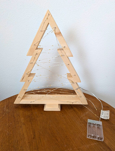 Deko weihnachtsbaum aus - deko, holz