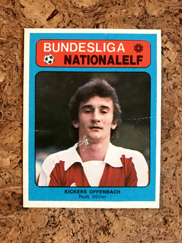 Rudi völler rookie card - völler,