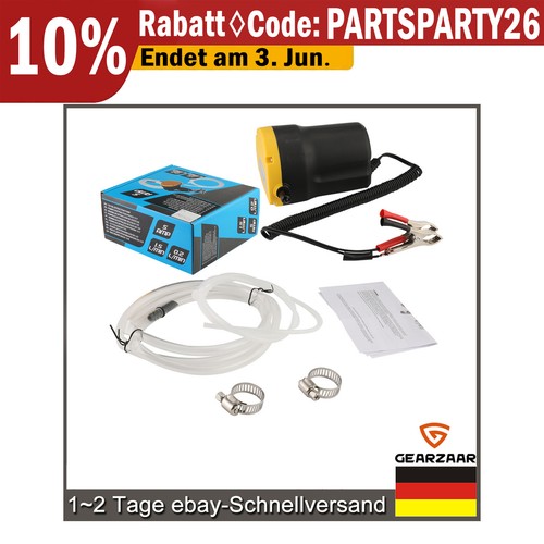 12v ölabsaugpumpe 300l - Ölabsaugpumpe, 300l/h
