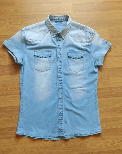 Jeanshemd kurzärmlig kurzarm - jeanshemd,