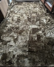 Toscaner Lammfell Decke braun