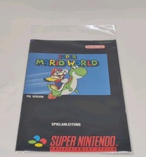 Super Nintendo/SNES - Super Mario World Spielanleitung ( akzeptabel )