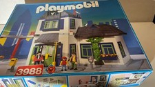 Playmobil 3988+7417+7419 Statdthaus Polizeistation incl. Erweiterungen in OVP