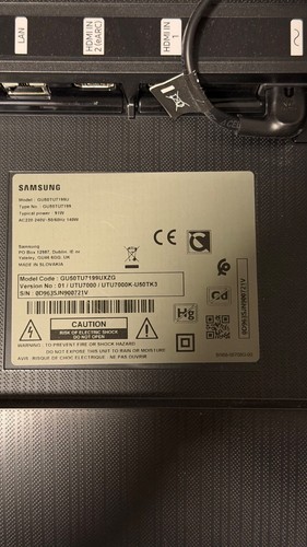 Samsung gu50tu7199uxzg tu7199 - samsung,