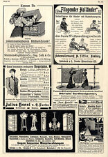 Shannon- Bücherschrank, Berlin W. Fliegender Holländer Hamburg Kaiserpaar...1908