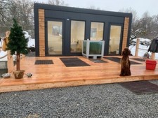 Container/ Bürocontainer /Tiny Hous -Gartenhaus 6x3m Heizung, Lieferung Gratis