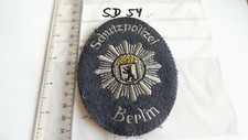 Polizei Berlin Abzeichen Schutzpolizei  60er Jahre 1 Stück (SD54)