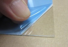 PET-A Lumex® Folie Platte 0,9mm Zuschnitt 500x243mm farblos klar zum tiefziehen